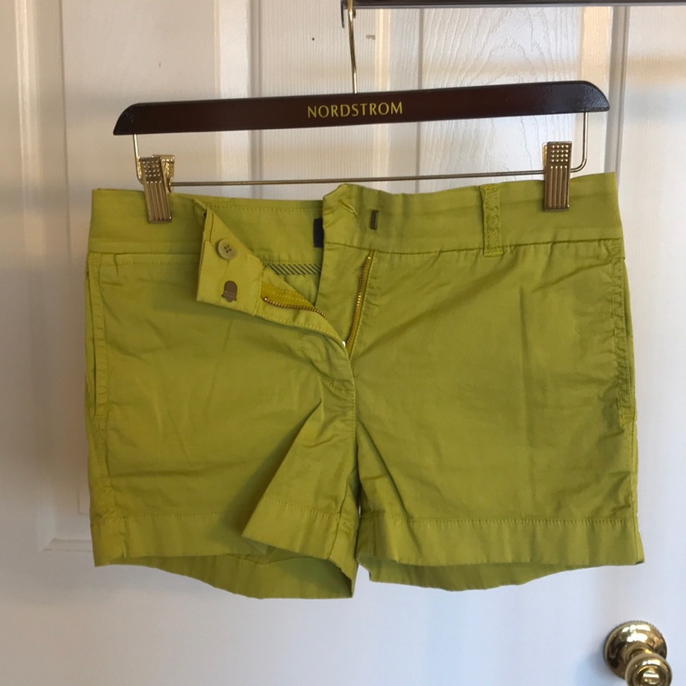 Citron jcrew chino shorts